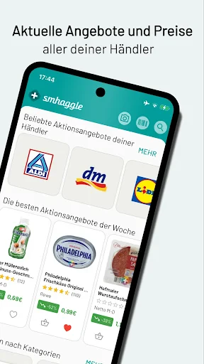 smhaggle: Sparen im Supermarkt screenshot