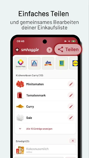 smhaggle: Sparen im Supermarkt screenshot