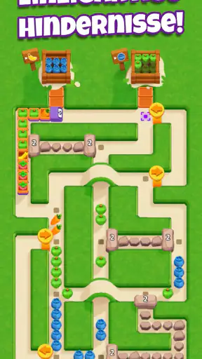 Snacky Dash: Food Maze Puzzle screenshot