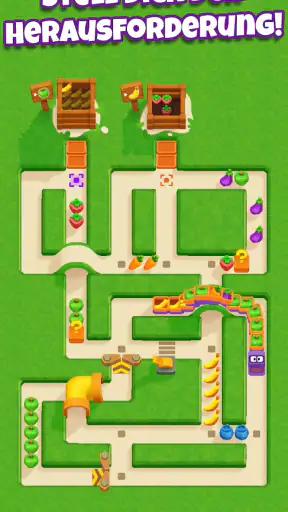 Snacky Dash: Food Maze Puzzle screenshot
