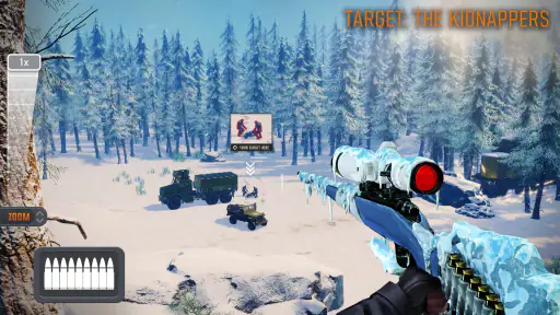 Sniper 3D：Waffen Baller Spiele screenshot