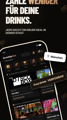 SocialSipClub screenshot