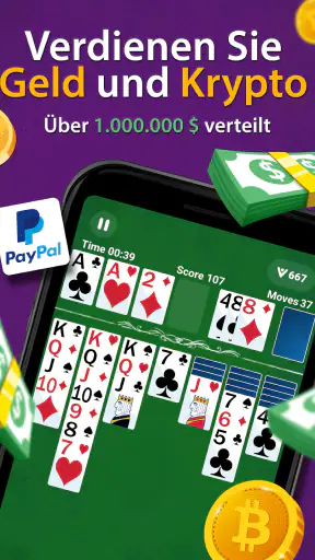 Solitaire - Geld verdienen screenshot