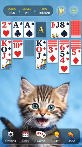 Solitaire Klassisch: Karten screenshot