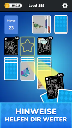 Solitaire - Puzzle Images screenshot