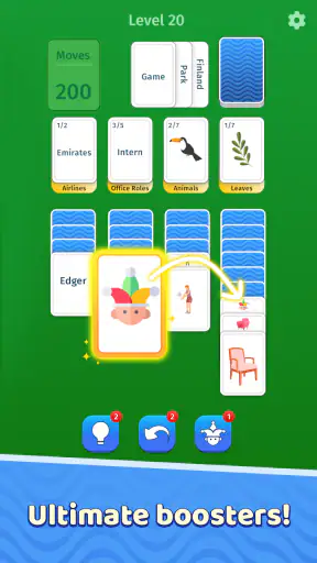 Solitaire Word Match screenshot