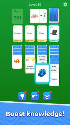 Solitaire Word Match screenshot