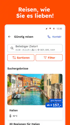 sonnenklar.TV – Günstig Reisen screenshot