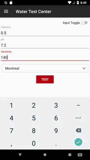 Spa Water Test by Canadian Spa screenshot