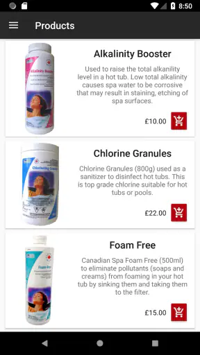Spa Water Test by Canadian Spa screenshot