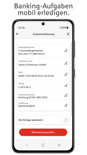 Sparkasse Business screenshot