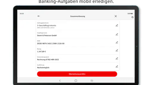 Sparkasse Business screenshot