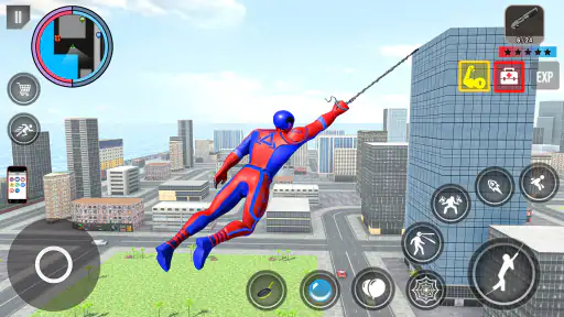Spinnen seil spiele: Krimiheld screenshot