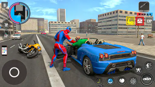Spinnen seil spiele: Krimiheld screenshot