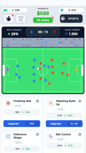 Sport Star - Team Manager Idle screenshot