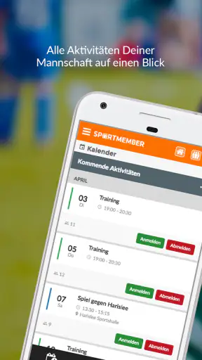 Sportmember – Die Vereinsapp! screenshot