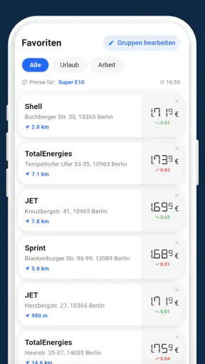 SpritCheck: Günstig Tanken screenshot