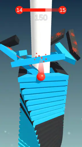Stack Ball - Plattform-Crasher screenshot