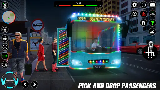 Stadtbus-Parken-Spiele screenshot