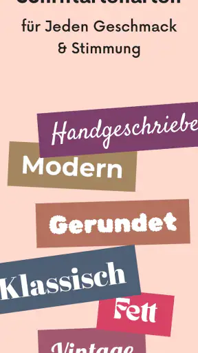 Story-Schriften: Fontini screenshot