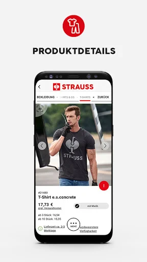 STRAUSS - Workwear screenshot