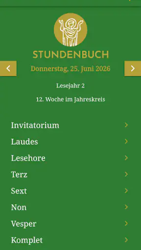 Stundenbuch - Stundengebet screenshot
