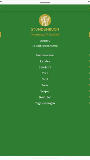 Stundenbuch - Stundengebet screenshot