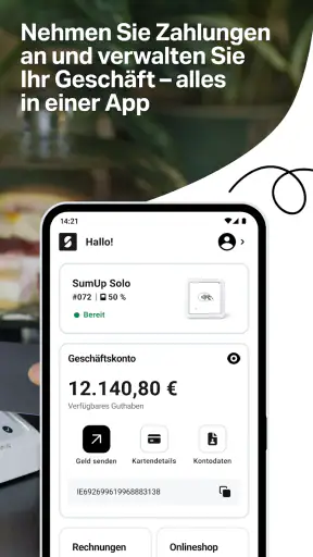 SumUp: Kassen- und Finanztools screenshot