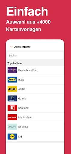 SuperCards: Kundenkarten App screenshot