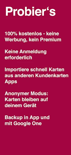 SuperCards: Kundenkarten App screenshot