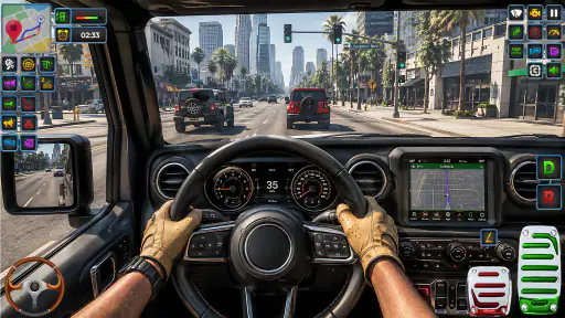 SUV Jeep fahren 4x4 Simulation screenshot