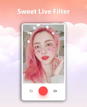 Sweet Live Filter Face Camera screenshot