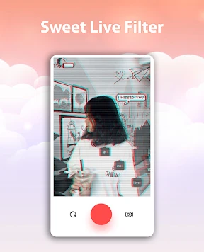 Sweet Live Filter Face Camera screenshot