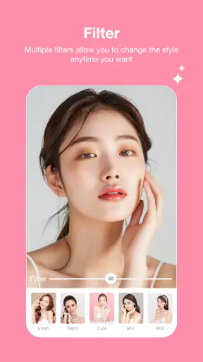 Sweet Selfie Beauty Kamera screenshot
