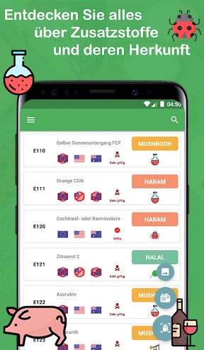Tag Halal Food: Haram-Zusätze screenshot