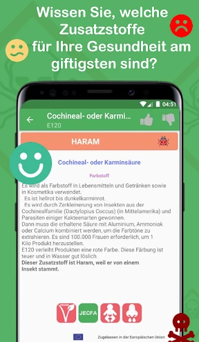 Tag Halal Food: Haram-Zusätze screenshot