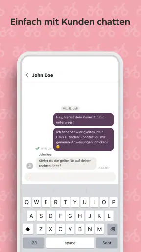 Takeaway.com Courier screenshot