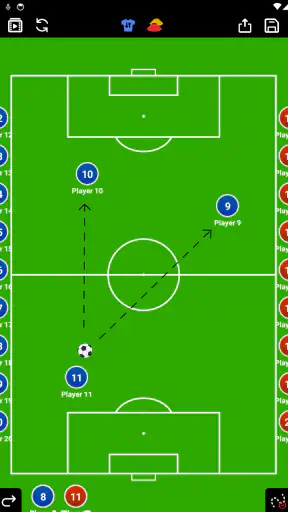 Taktikboard für Fußball screenshot