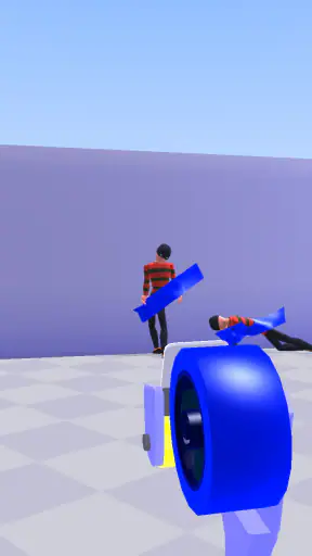 Tape Thrower Aufkleber-Pistole screenshot