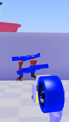 Tape Thrower Aufkleber-Pistole screenshot
