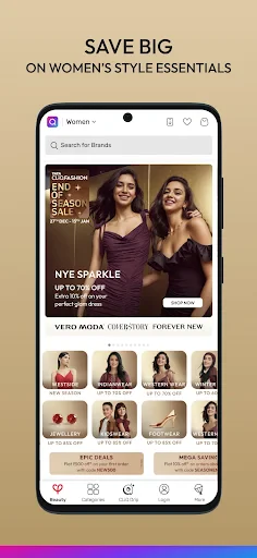 Tata CLiQ Fashion Shopping App screenshot