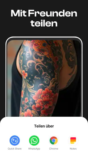 Tattooist: KI Tattoo Generator screenshot