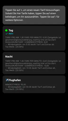 Taximeter. GPS-Taxi-Zähler. screenshot