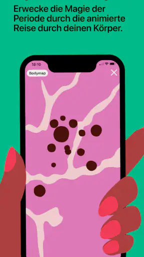 Teena - Perioden-App für Teens screenshot
