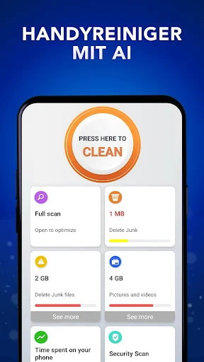 Telefonreiniger für Android screenshot