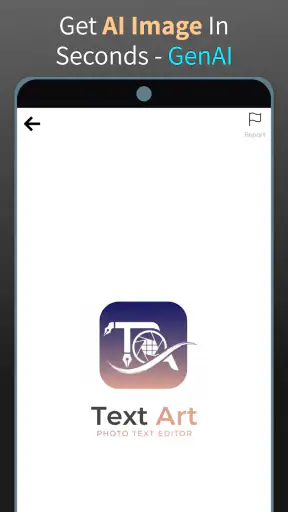 Text Art: Logo, Design, AI Art screenshot