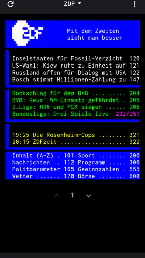 TextTV – Teletext Deutschland screenshot