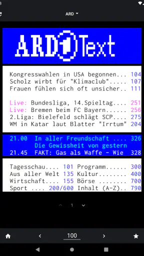 TextTV – Teletext Deutschland screenshot