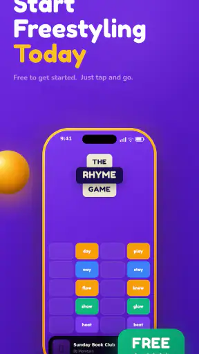 The Rhyme Game screenshot