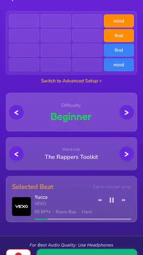 The Rhyme Game screenshot